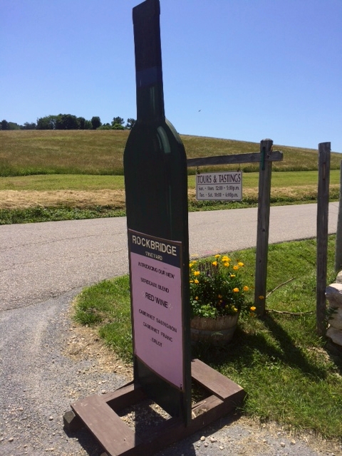  Welcome to Rockbridge Vineyards (all photos taken with iPhone 5S) 