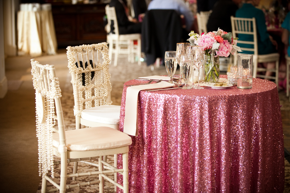  Our sweetheart table (I need this in my house!) 